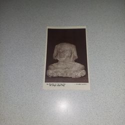EXTREMELY RARE VINTAGE BOUDDHA DU T'IEN-LONG-CHAN. COLL. LARTIQUE. EPOQUE T'ANG MUSEE GUIMET UNUSED POSTCARD 