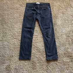 ACNE black slim jeans size 30-32