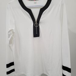 Women's Long Sleeve 3/4 Zip Top