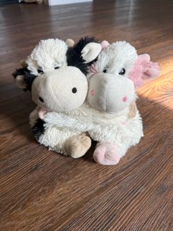 Warmies Cow velcro Set of 2
