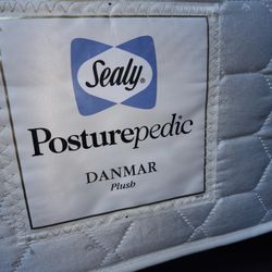 Sealy Twin XL Mattress, Boxspring, And Frame