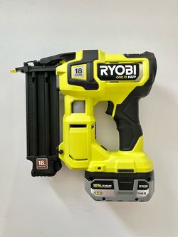 Ryobi 18v Brushless 18g Finish Nailer with Battery