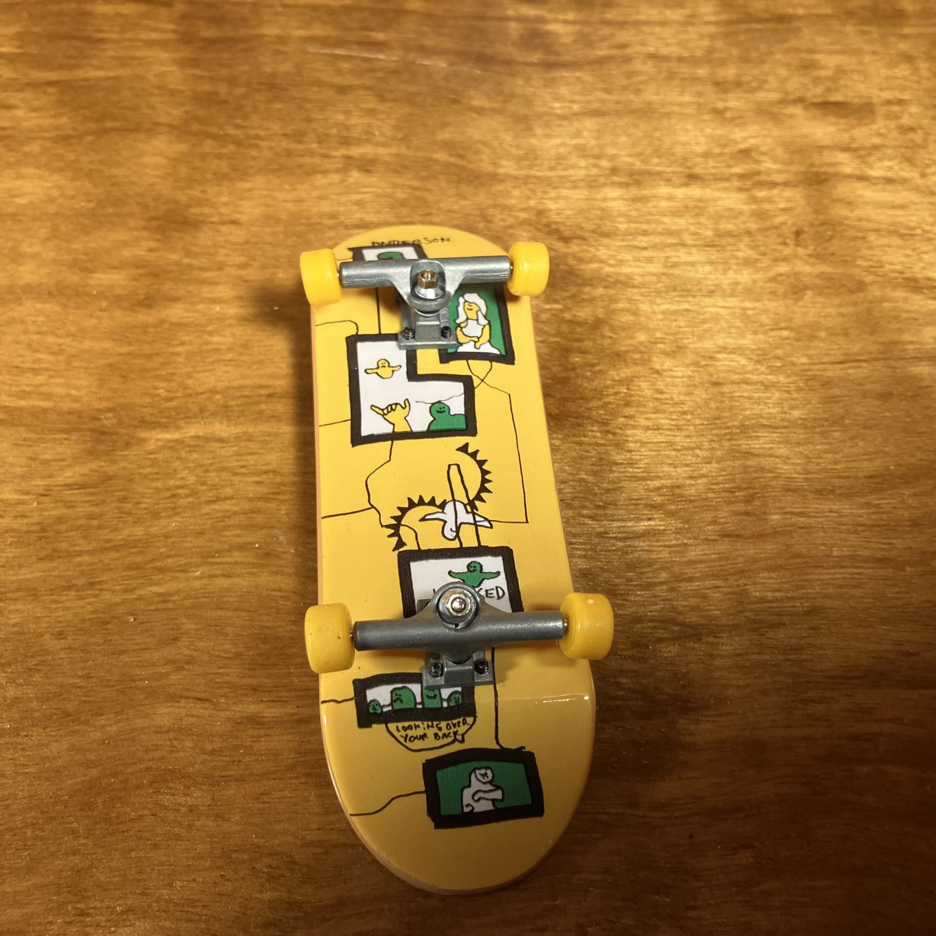 Tech Deck Mike Anderson Krooked Skateboards Finger Board Rare
