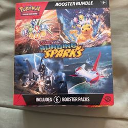 Pokemon Surging Sparks Booster Bundle. 