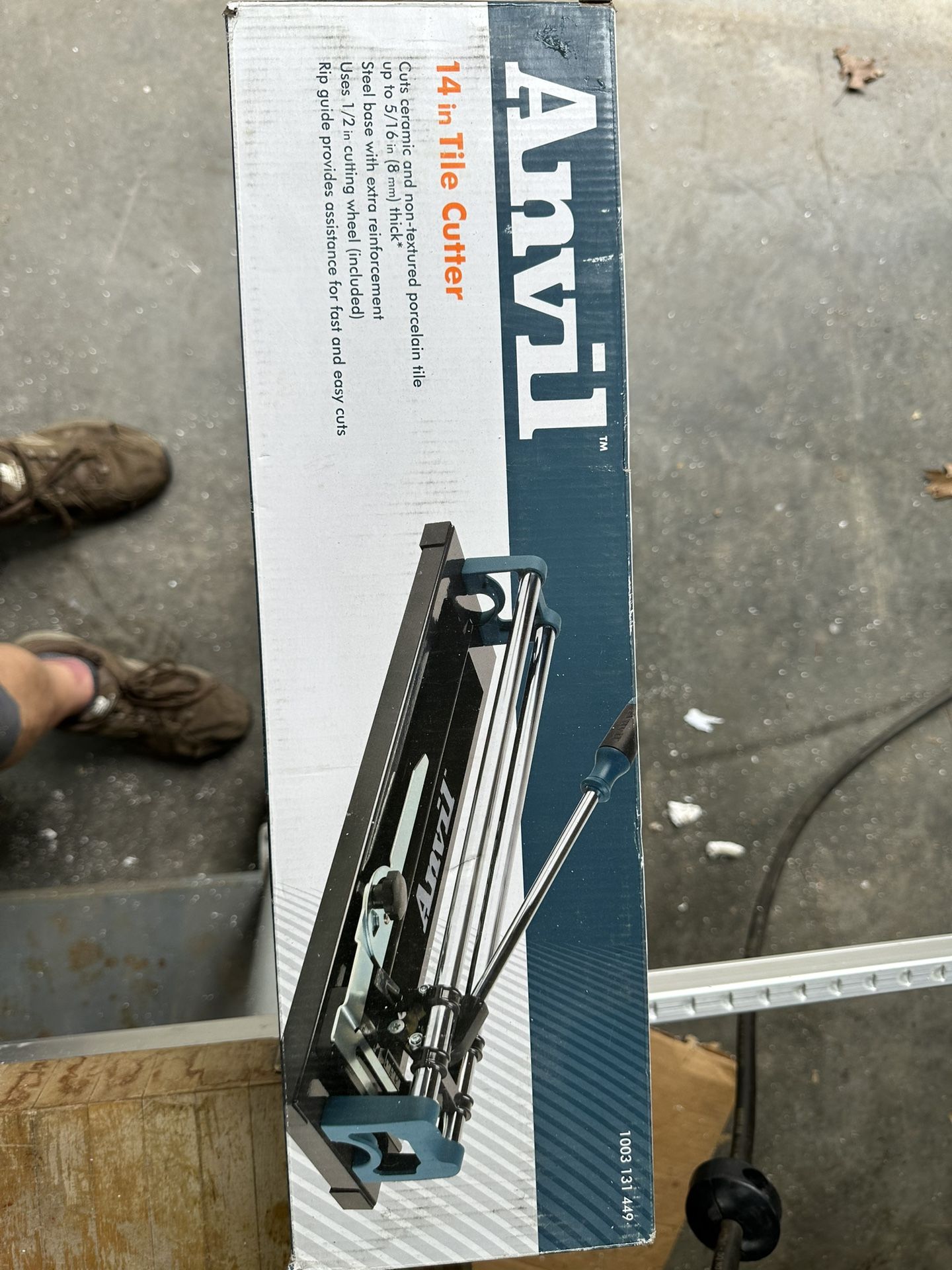 Tile Cutter 14”.  New In Box