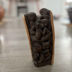 Hand-carved African Makonde "Tree of Life" (Ujamaa) sculpture