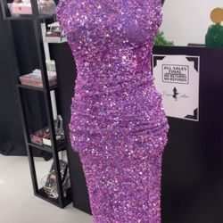 Mermaid Sequin Gown 