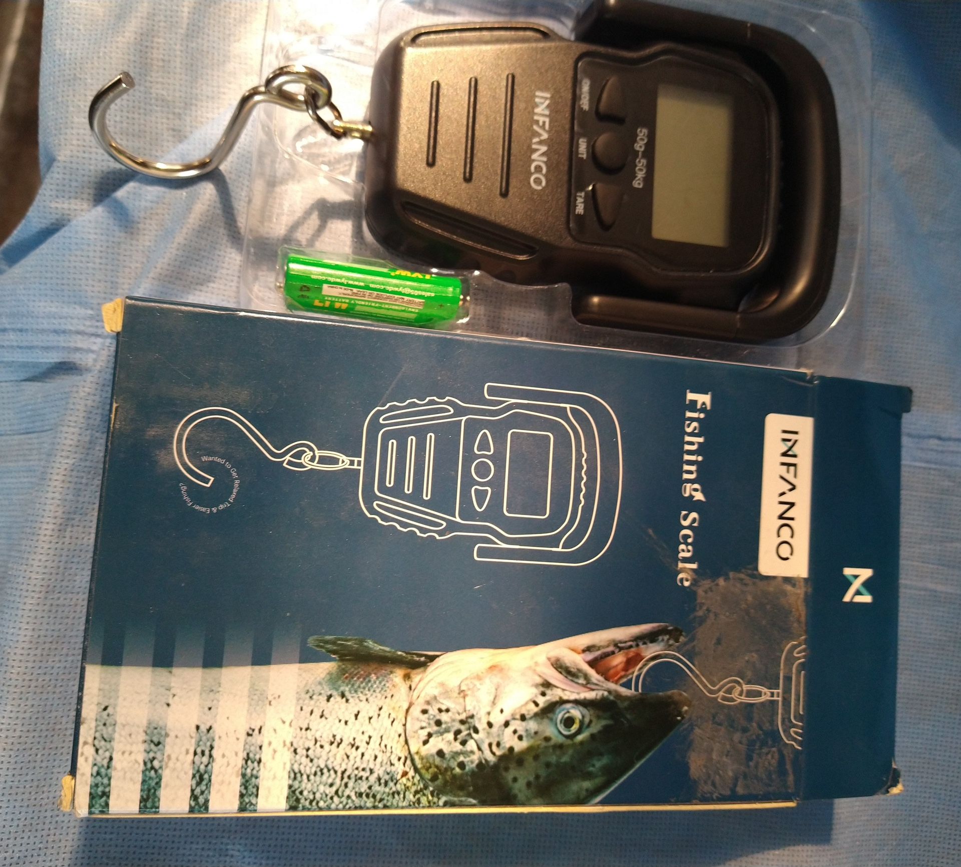 DIGITAL HANGING SCALE/FISH