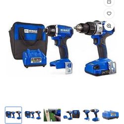 Brand New Kobalt Impact, Drill and Light. 
