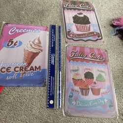 Metal Baking Sign-tarnish