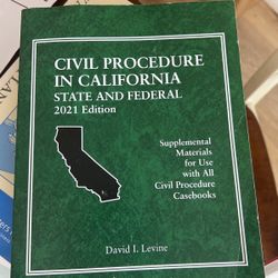 Civil Procedures In California