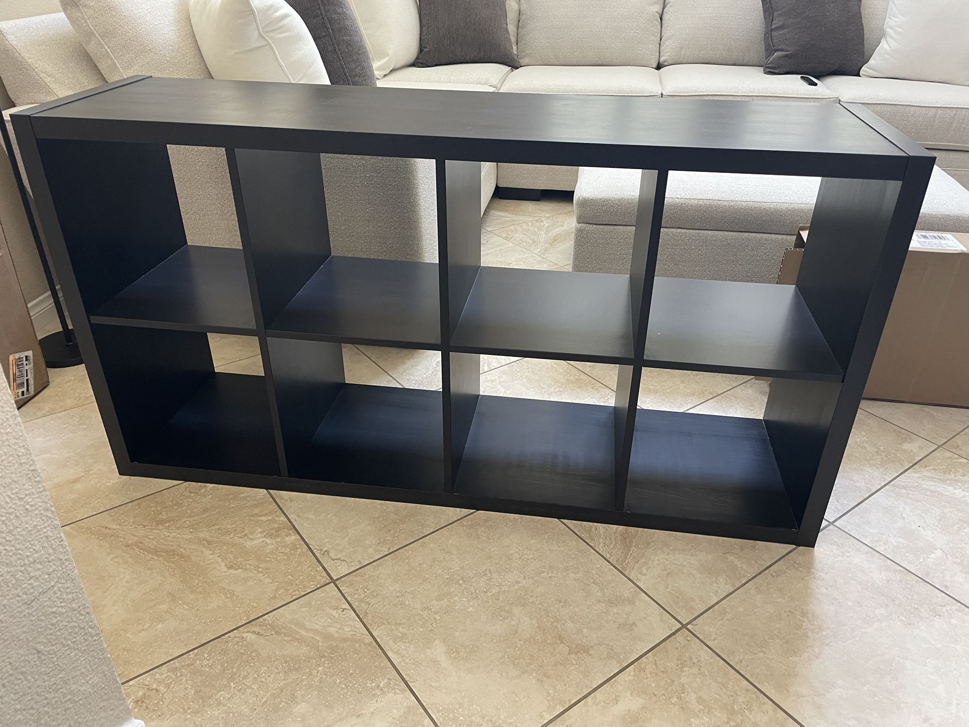 13” 8 Cube organizer Black
