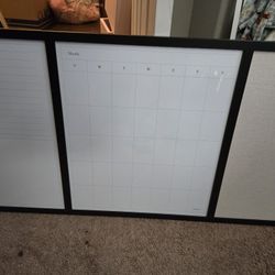 Framed Monthly Planner Board