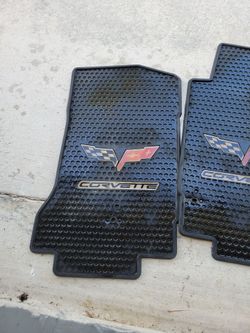 Original Corvette Rubber Floor Mats