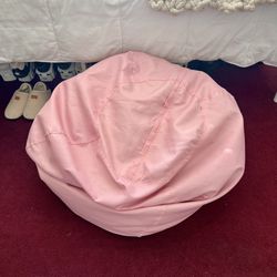 Large Pink Bean Bag Chair