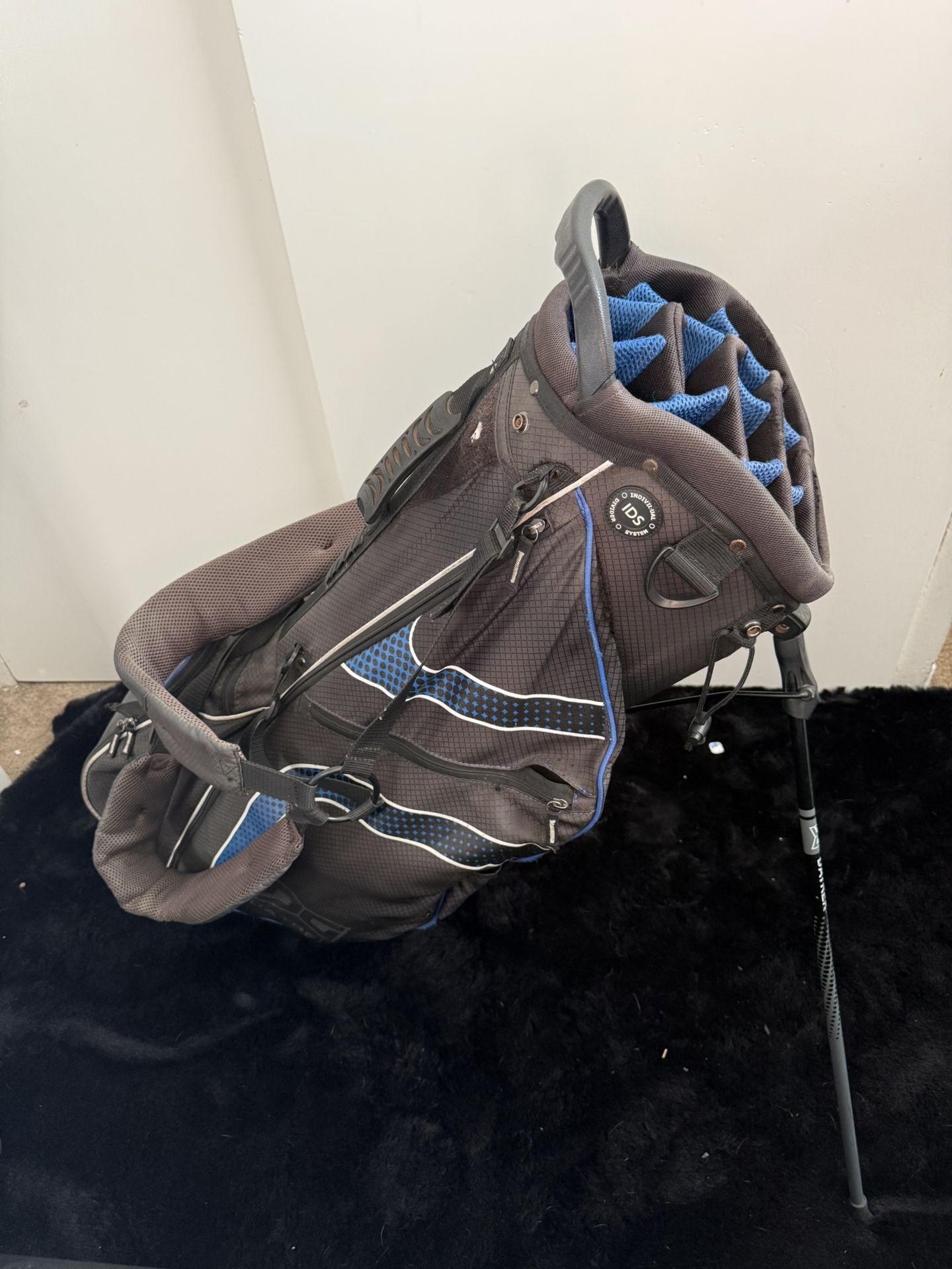 Club Champ Deluxe Stand Golf Bag – Grey & Blue 🏌️‍♂️