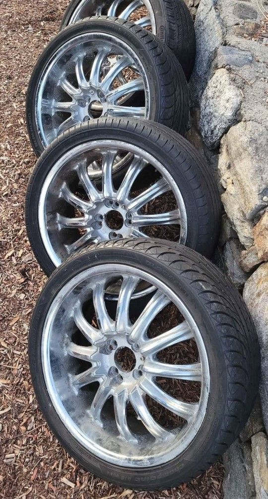 18" Rims And Tires