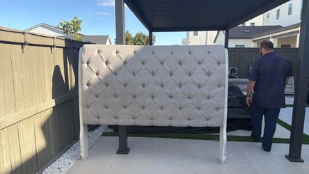 Ashley Furniture king bed frame