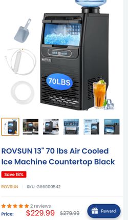 ROVSUN 70 Ibs Ice Machine