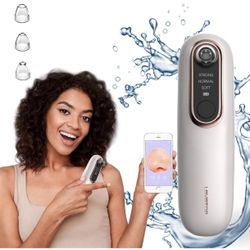 Pore vacuum with camera