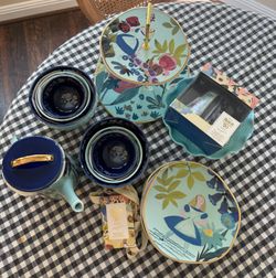 Disney Alice in Wonderland Mary Blair Plate Set