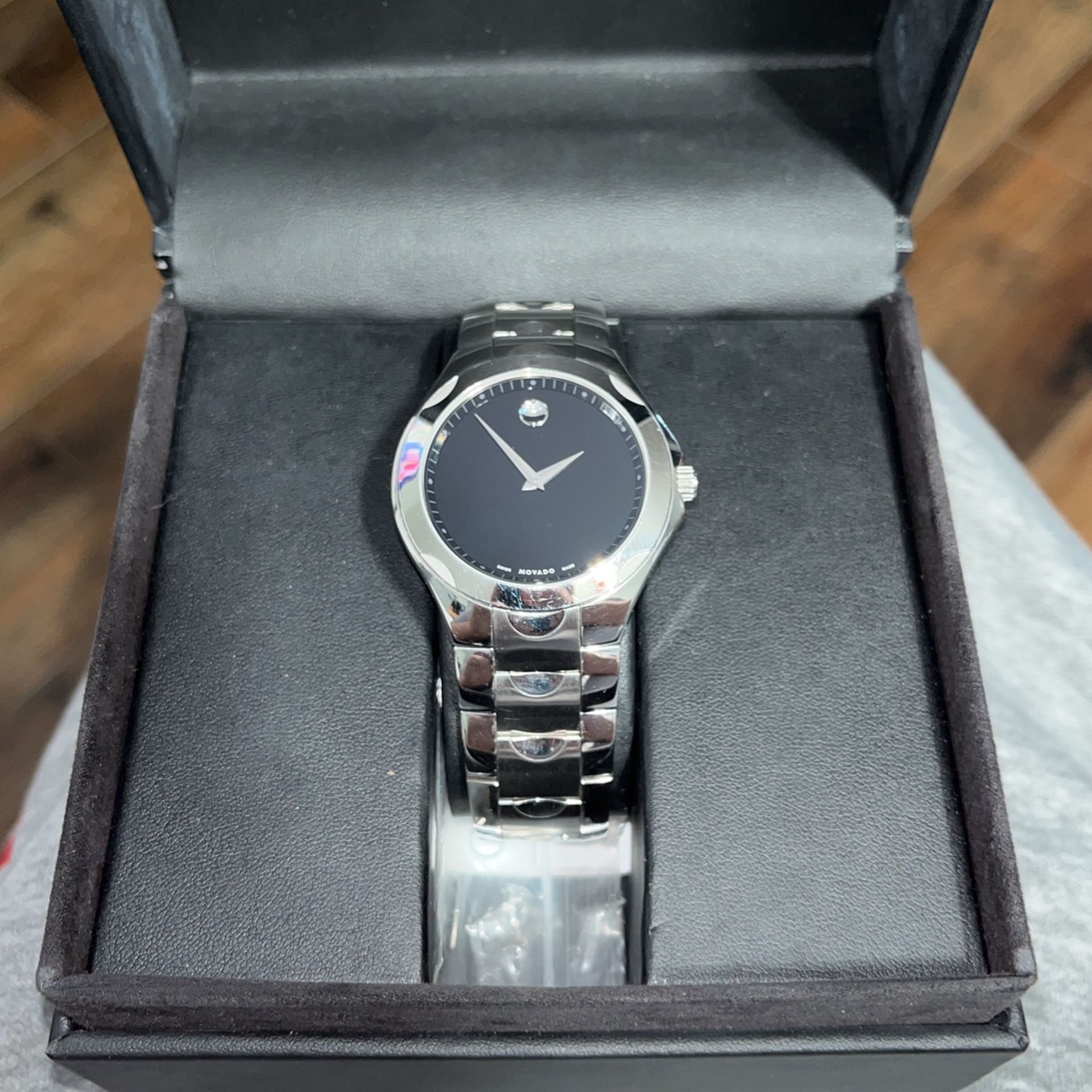 Silver Luxurious Movado Watch