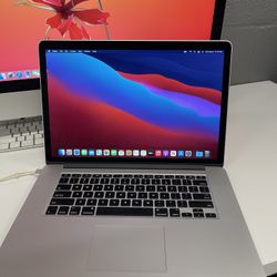 15 inch Macbook Pro Late 2013, Intel Core i7, 8gb ram, 256gb ssd, macOS Big Sur,  The laptop works perfectly please the pictures for its condition. Pr