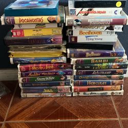Disney movies VHS