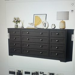 Wood dresser 