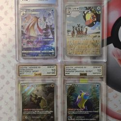 Pokemon Slabs - Art Rares
