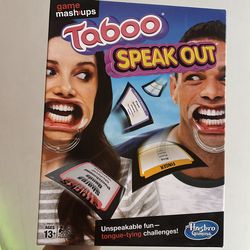 Taboo Speak Out game.