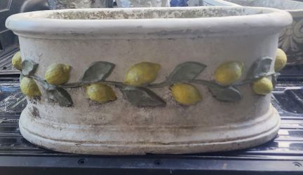 Concrete planters ( Heavy ). Can deliver