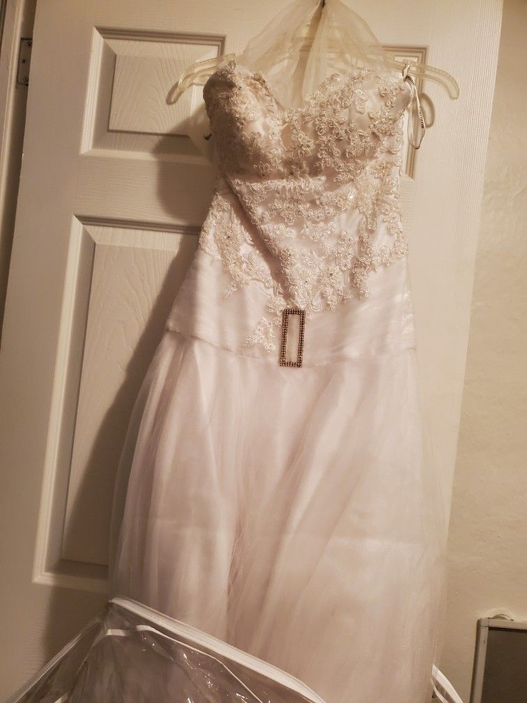 La Femme Princess Wedding/Quince Dress