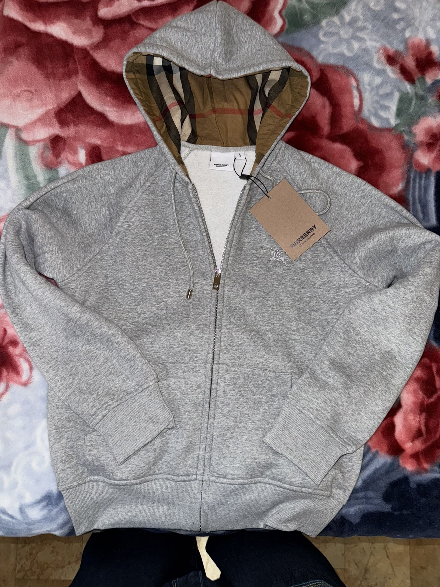 Burberry zip up (read description)