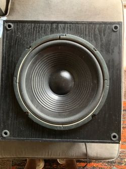 Jvc powered subwoofer
