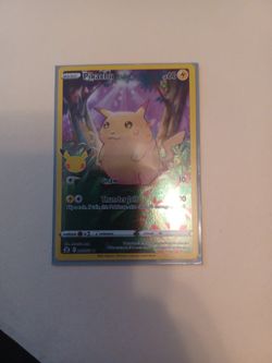 Pikachu 25th Anniversary 