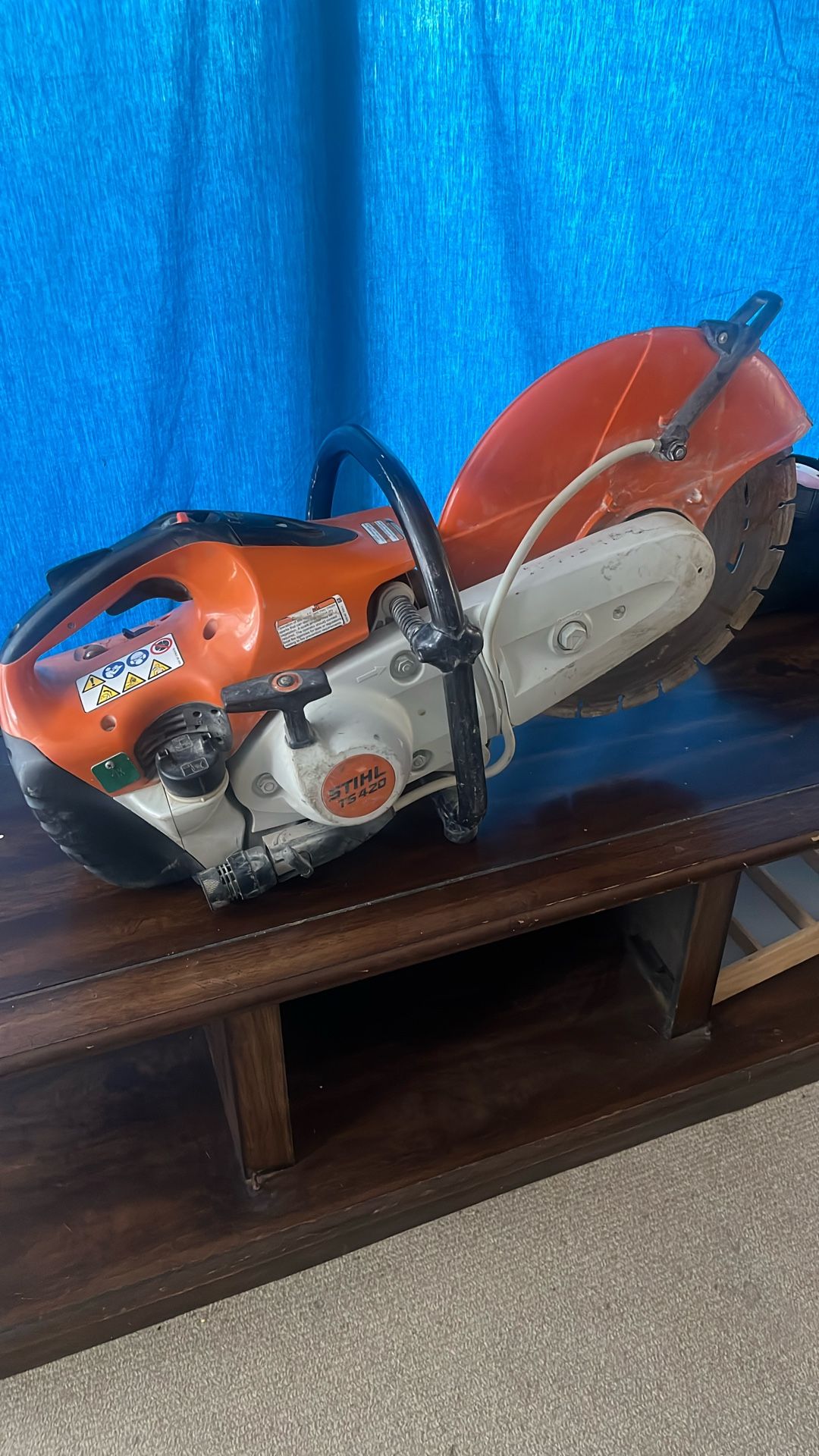 STIHL TS 420 14” Concrete Saw