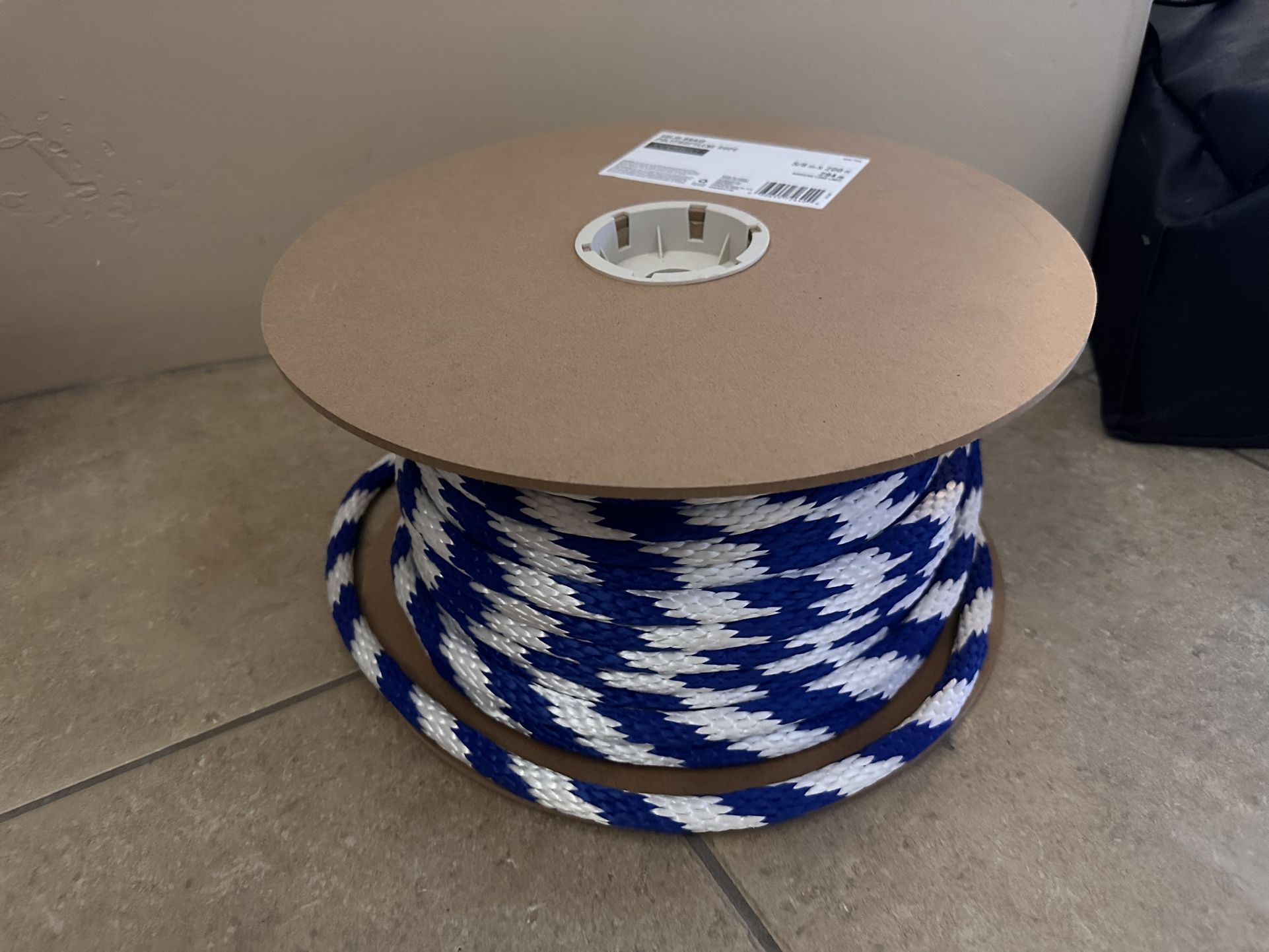 Solid Braid Polypropylene Rope 5/8 in. x 200 ft