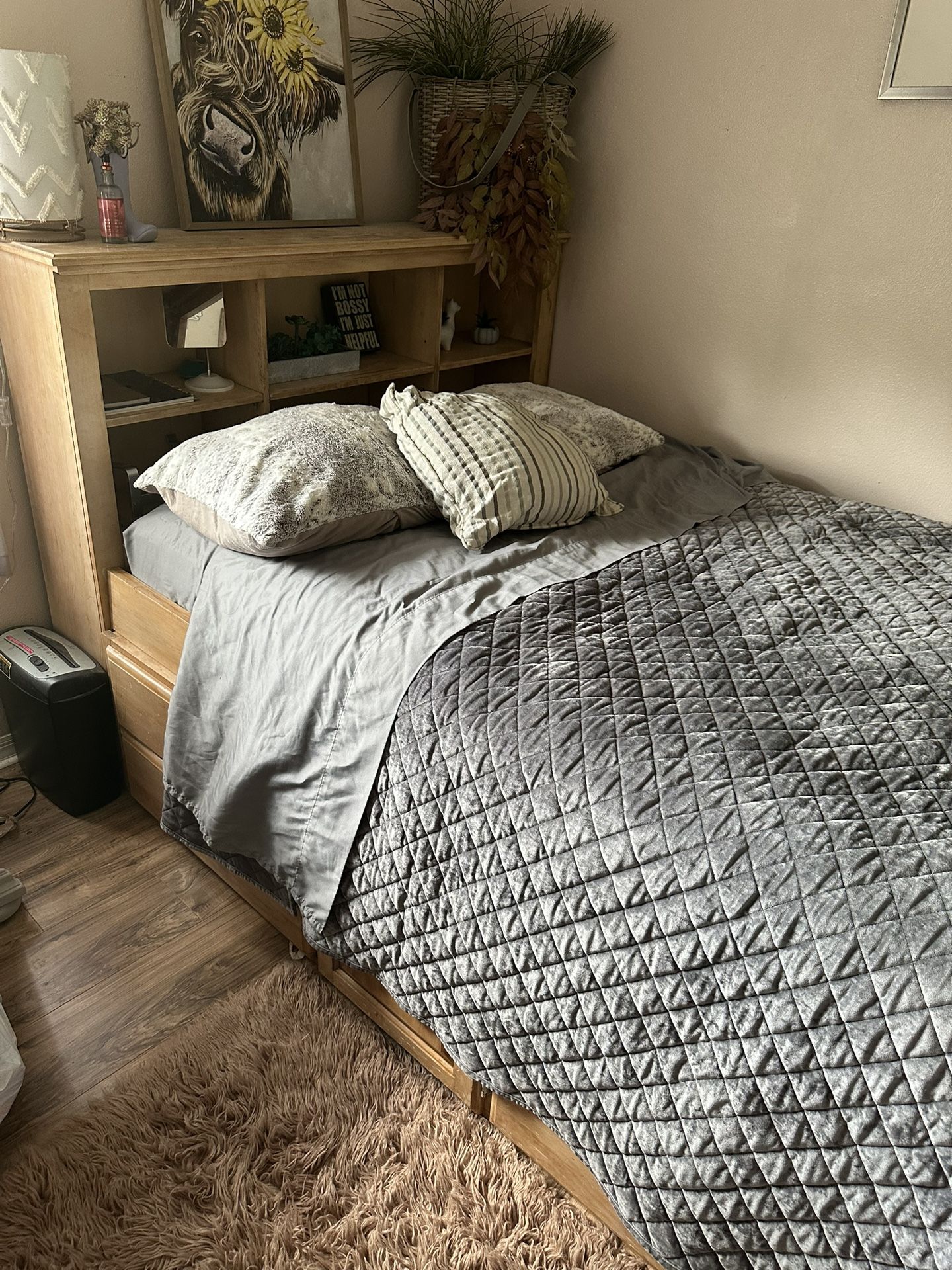 Captain’s Bed (Full Size) With Storage Drawers