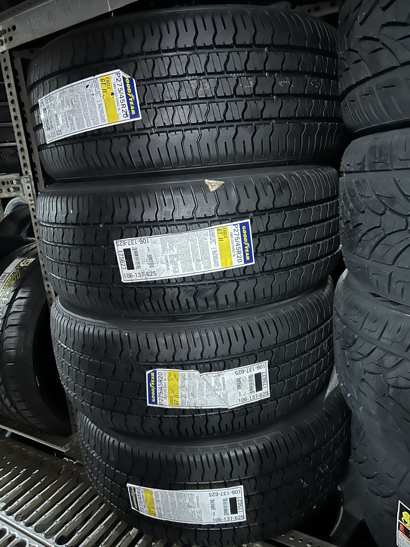 GOODYEAR EAGLE GTll P275/45R20 Price$238 Each