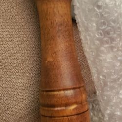 DIGITBLUE Wood Pepper Grinder, Capstan Pepper Mill Ceramic Rotor with Strong Adjustable Coarseness, Wood Pepper Grinder 8 Inch Hand Operated

