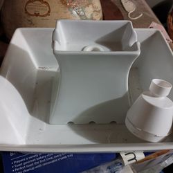Cat Water Fountain (Porcelain)