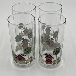 Corelle by Corning Garden Home 16oz Glassware Coolers (Set of 4)