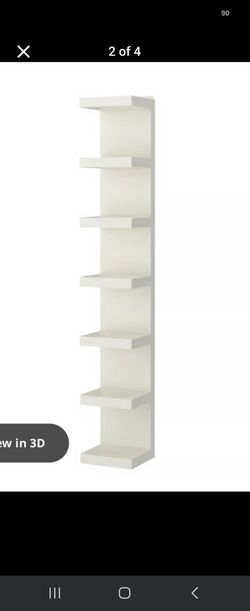 Floating IKEA shelves