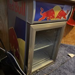 Red Bull Mini Fridge