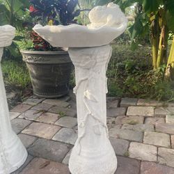 Concrete Bird Bath