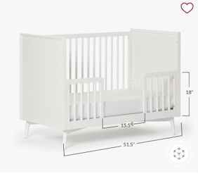 Mid Century Crib Greck (Toddler Bed Conversion Kit