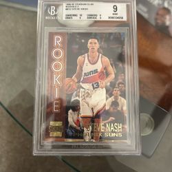 Steve Nash Beckett Graded 9 Mint