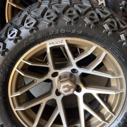 14” Golf cart Tires & Rims