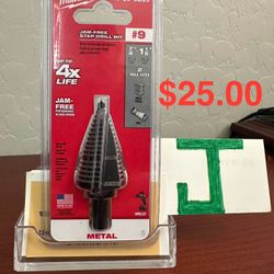 Milwaukee Drill Bit $25.00 New
